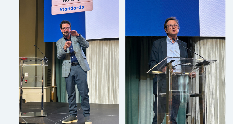 Keynote speakers Michael Wohl and Néstor Szerman