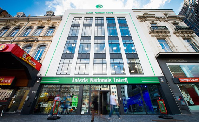 Lottery shop Brussels