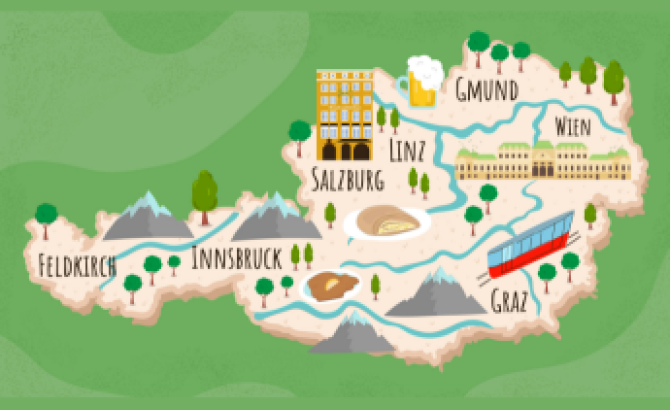 Salzburg map