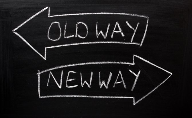 old way